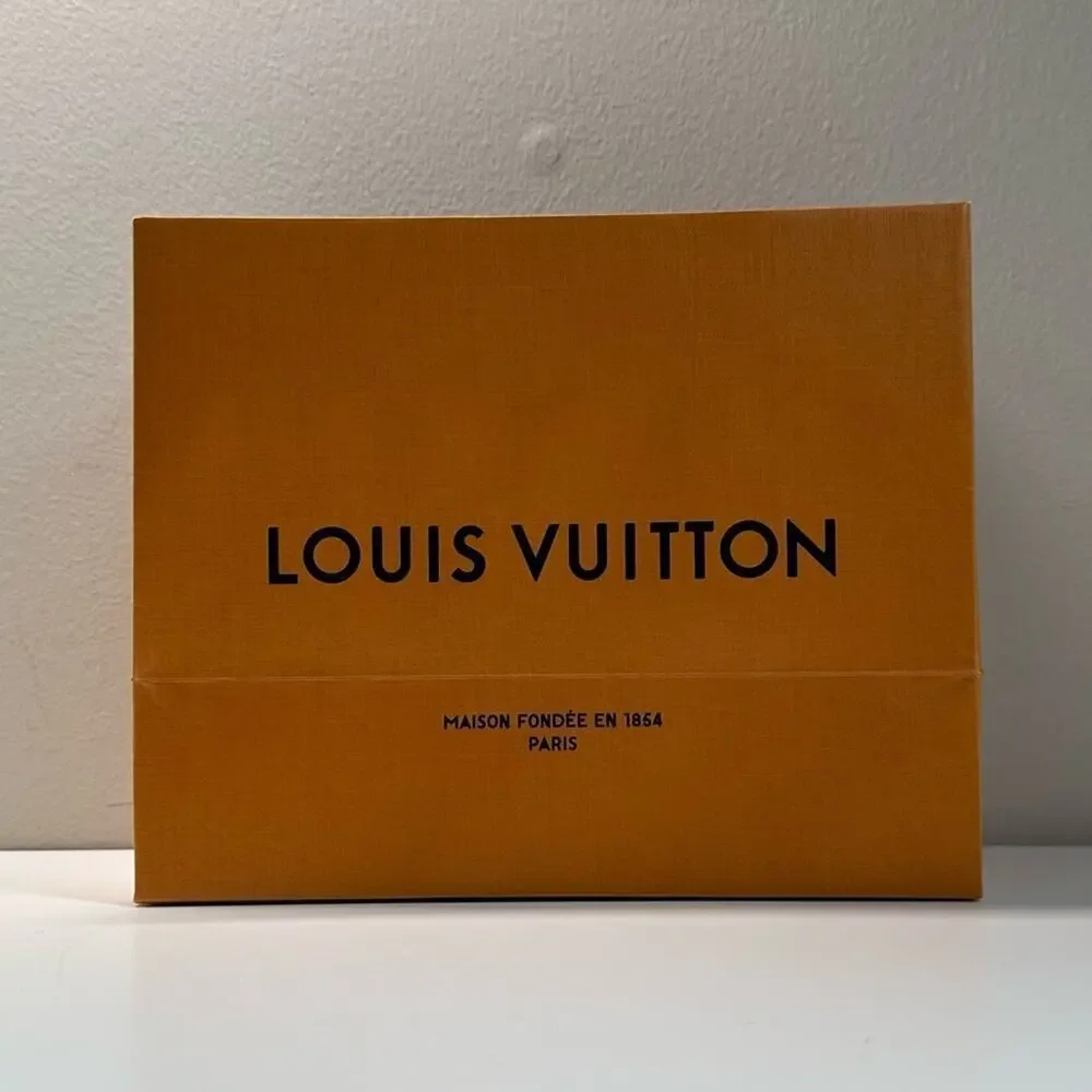 Louis Vuitton LV | Gift Bag | Orange | W8.75 x H7 x D4.5 inch